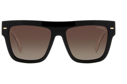 Ochelari de soare Carrera CARRERA3016/S 80S/LA Polarized Flat Top Negri