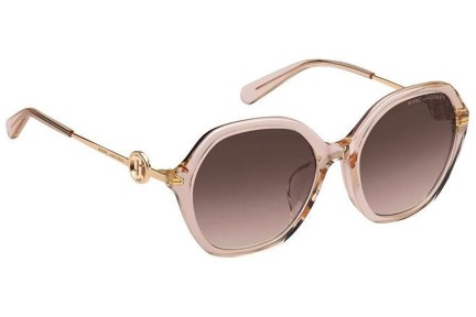 Ochelari de soare Marc Jacobs MARC728/F/S 35J/HA Dreptunghiulari Roz