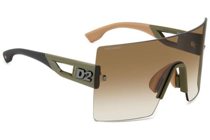 Ochelari de soare Dsquared2 D20126/S XL7/86 Lentilă unică | Shield Verzi