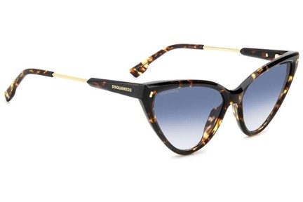 Ochelari de soare Dsquared2 D20134/S 086/08 Cat Eye Havana