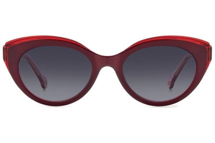 Ochelari de soare Carolina Herrera HER0250/S 0T5/9O Cat Eye Roșii