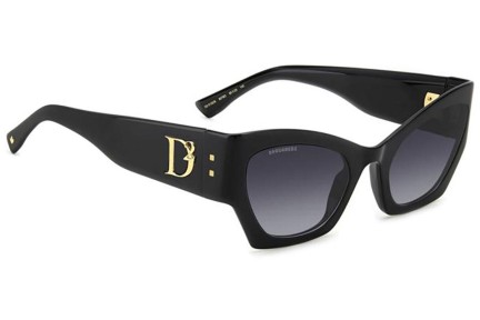 Ochelari de soare Dsquared2 D20132/S 807/9O Cat Eye Negri