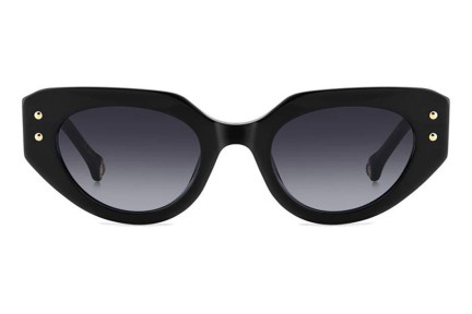 Ochelari de soare Carolina Herrera HER0221/G/S 3H2/9O Cat Eye Negri