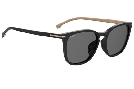 Ochelari de soare BOSS BOSS1668/F/SK 807/IR Dreptunghiulari Negri