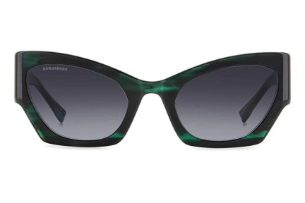 Ochelari de soare Dsquared2 D20132/S 6AK/9O Cat Eye Verzi