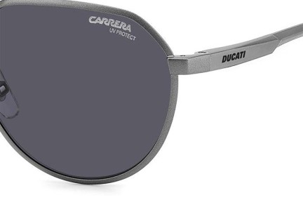 Ochelari de soare Carrera Ducati CARDUC036/S R80/2K Rotunzi Gri