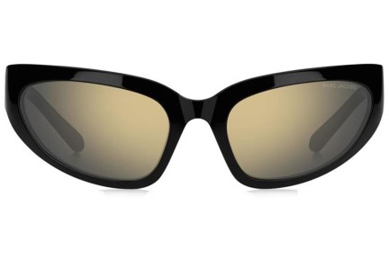 Ochelari de soare Marc Jacobs MARC738/S 08A/JO Cat Eye Negri