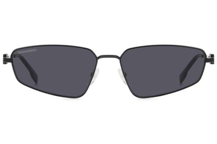 Ochelari de soare Dsquared2 ICON0015/S 807/IR Dreptunghiulari Negri