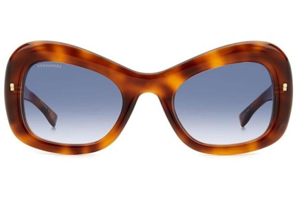 Ochelari de soare Dsquared2 D20137/S XNZ/08 Pătrați Havana