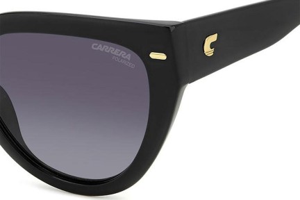 Ochelari de soare Carrera CARRERA3017/S 807/WJ Polarized Cat Eye Negri