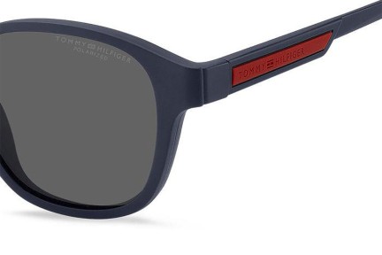 Ochelari Tommy Hilfiger TH2085/CS FLL/M9 Polarized Dreptunghiulari Albaștri