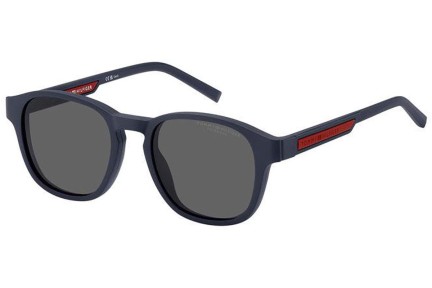 Ochelari Tommy Hilfiger TH2085/CS FLL/M9 Polarized Dreptunghiulari Albaștri