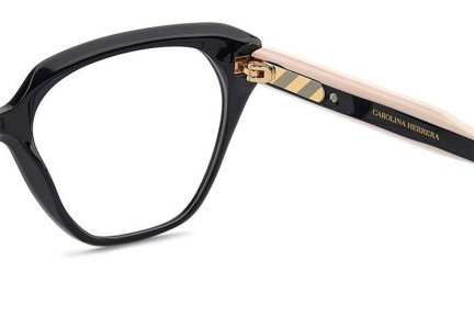 Ochelari Carolina Herrera HER0223 3H2 Dreptunghiulari Negri