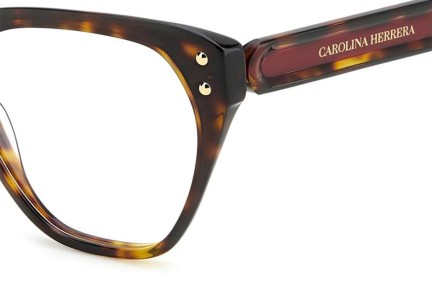 Ochelari Carolina Herrera HER0223 O63 Dreptunghiulari Havana