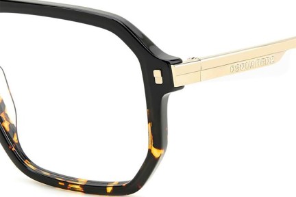 Ochelari Dsquared2 D20123 WR7 Pătrați Negri