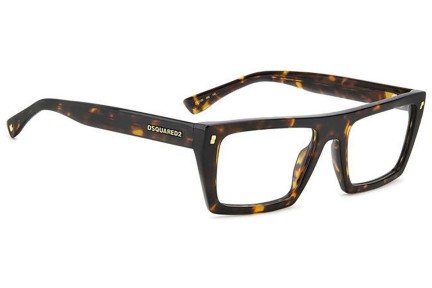 Ochelari Dsquared2 D20130 086 Flat Top Havana