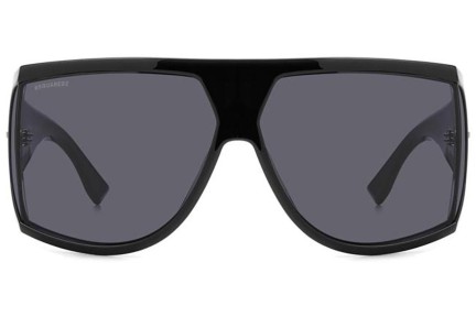 Ochelari de soare Dsquared2 D20124/S ANS/IR Flat Top Negri