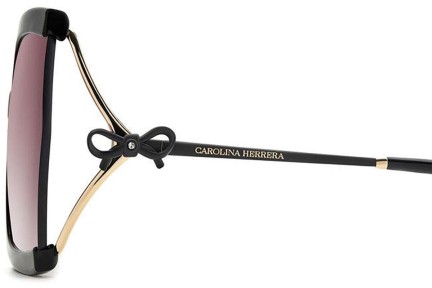 Ochelari de soare Carolina Herrera HER0216/G/S HK8/3X Pătrați Negri