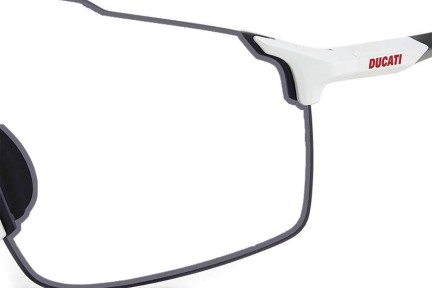 Ochelari de soare Carrera Ducati CARDUC033/S 6HT/IR Lentilă unică | Shield Albi