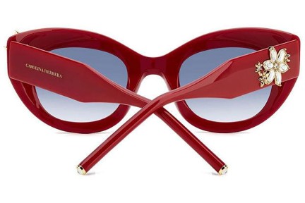 Ochelari de soare Carolina Herrera HER0215/S C9A/08 Cat Eye Roșii