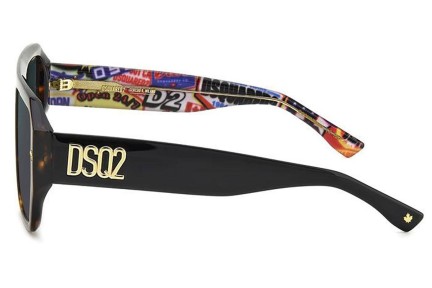 Ochelari de soare Dsquared2 D20128/S 2VM/MT Flat Top Multicolor