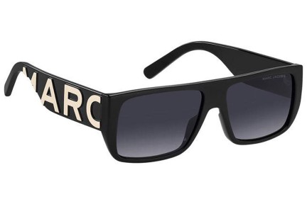 Ochelari de soare Marc Jacobs MARCLOGO096/S 80S/9O Flat Top Negri