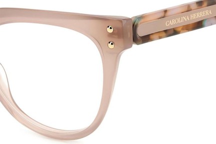 Ochelari Carolina Herrera HER0224 FWM Dreptunghiulari Bej