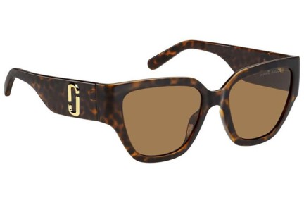 Ochelari de soare Marc Jacobs MARC724/S 086/70 Dreptunghiulari Havana