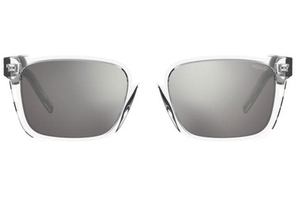 Ochelari de soare HUGO HG1297/S MNG/T4 Flat Top Cristal