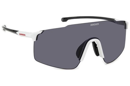 Ochelari de soare Carrera Ducati CARDUC033/S 6HT/IR Lentilă unică | Shield Albi