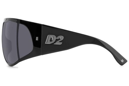 Ochelari de soare Dsquared2 D20124/S ANS/IR Flat Top Negri