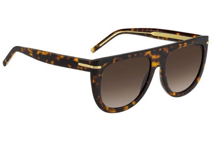 Ochelari de soare BOSS BOSS1655/S 086/HA Flat Top Havana