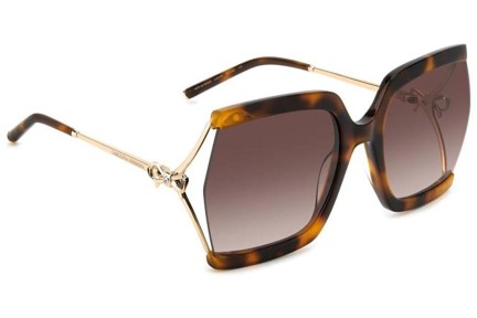 Ochelari de soare Carolina Herrera HER0216/G/S LVL/HA Pătrați Havana