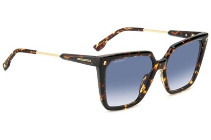 Ochelari de soare Dsquared2 D20135/S 086/08 Pătrați Havana