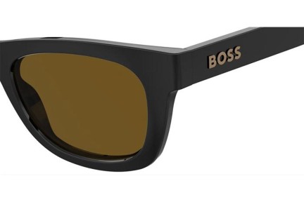 Ochelari de soare BOSS BOSS1649/S 0WM/70 Dreptunghiulari Negri