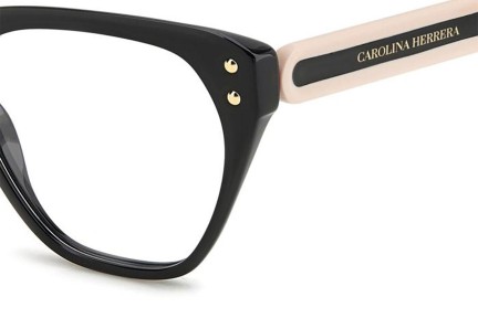 Ochelari Carolina Herrera HER0223 3H2 Dreptunghiulari Negri