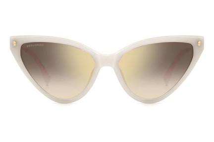 Ochelari de soare Dsquared2 D20134/S SZJ/JL Cat Eye Albi