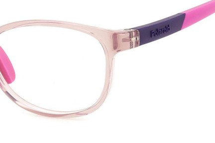 Ochelari Polaroid Junior PLDD834 35J Dreptunghiulari Roz