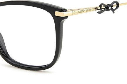 Ochelari Carolina Herrera HER0218 2M2 Dreptunghiulari Negri