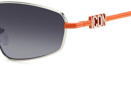 Ochelari de soare Dsquared2 ICON0015/S G2I/9O Dreptunghiulari Argintii