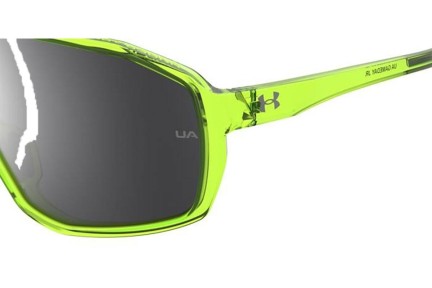 Ochelari de soare Under Armour UAGAMEDAYJR 5NC/T4 Lentilă unică | Shield Verzi