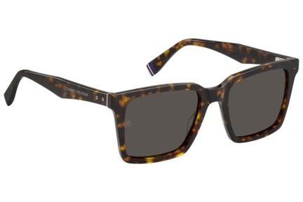 Ochelari de soare Tommy Hilfiger TH2067/S 086/IR Dreptunghiulari Havana