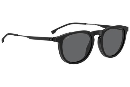 Ochelari BOSS BOSS1640/CS SUB/M9 Polarized Pătrați Negri