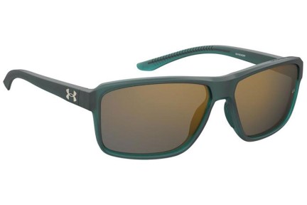 Ochelari de soare Under Armour UAKICKOFF VGZ/CT Dreptunghiulari Verzi