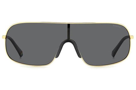 Ochelari de soare Polaroid PLD6222/S J5G/M9 Polarized Lentilă unică | Shield Aurii