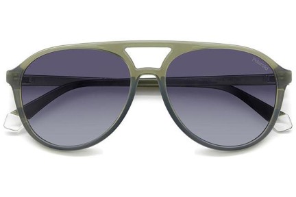 Ochelari de soare Polaroid PLD4162/S 1ED/WJ Polarized Pilot Verzi