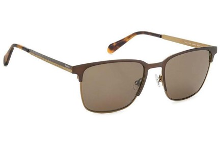 Ochelari de soare Fossil FOS2142/G/S 09Q/70 Dreptunghiulari Maro