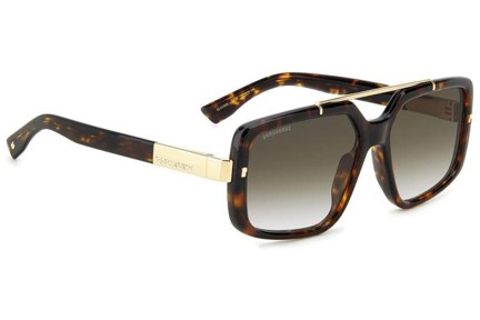 Ochelari de soare Dsquared2 D20120/S 086/9K Dreptunghiulari Havana