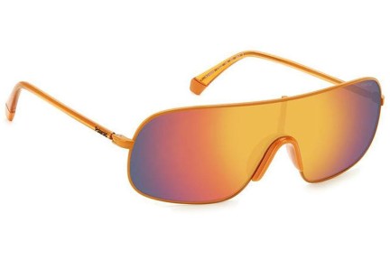 Ochelari de soare Polaroid PLD6222/S L7Q/OZ Polarized Lentilă unică | Shield Portocalii