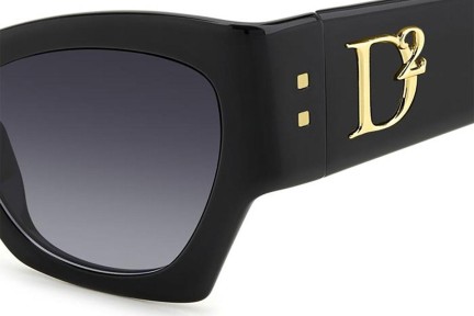 Ochelari de soare Dsquared2 D20132/S 807/9O Cat Eye Negri